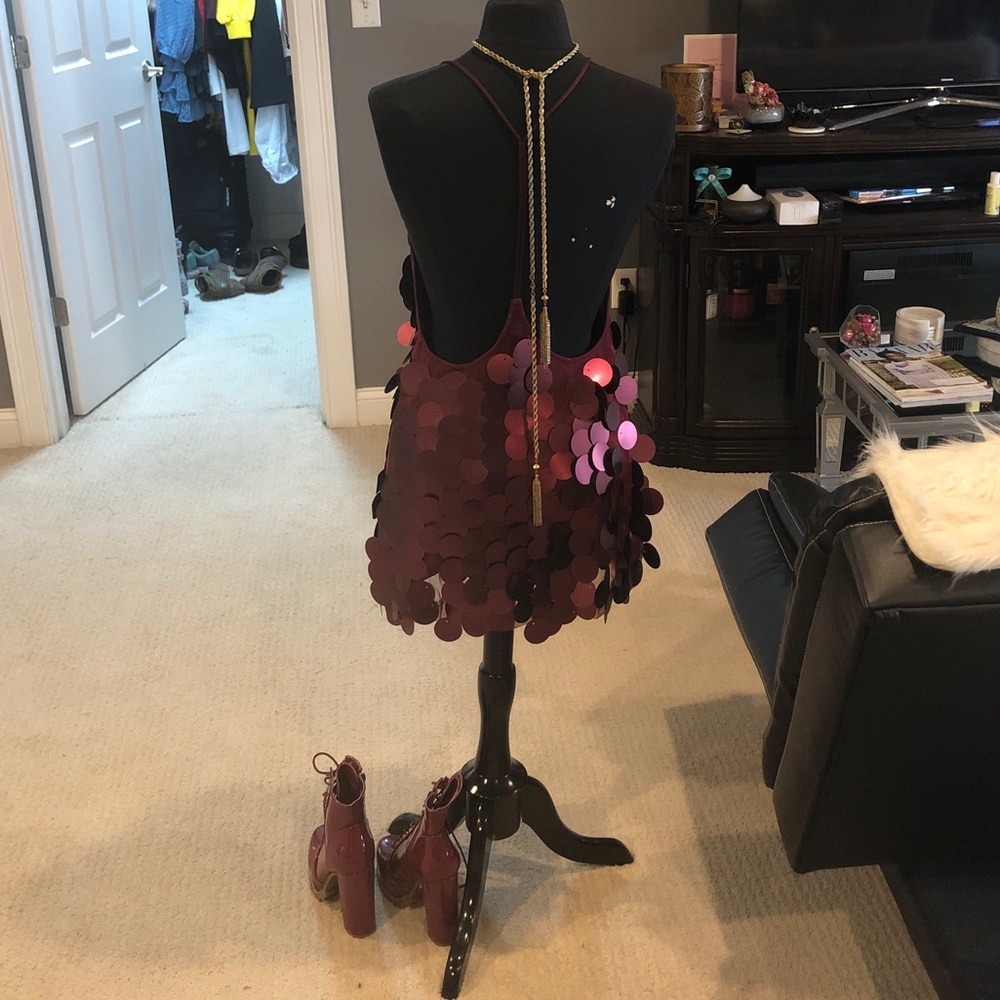 Matel mini dress. Gr8 for Vegas & reason I bought
